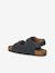 Leren sandalen voor jongens met gespen bleu - vertbaudet enfant 