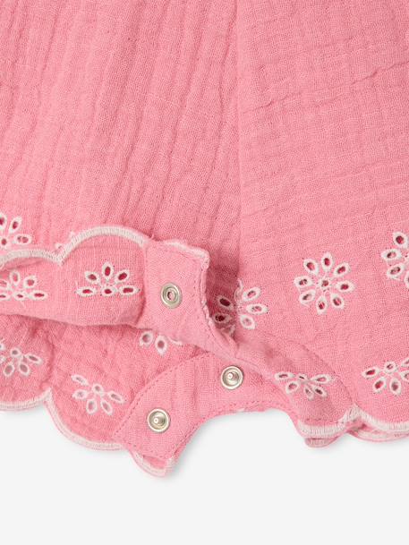 Combinaison courte bébé fille rose - vertbaudet enfant 