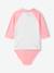 Maillot bain anti UV Snoopy rose bonbon - vertbaudet enfant 