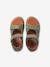 Sandales garçon textile scratchs kaki - vertbaudet enfant 