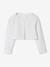 Ensemble robe patineuse boléro serre-tête blanc+vert sauge - vertbaudet enfant 