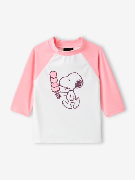 Maillot bain anti UV Snoopy rose bonbon - vertbaudet enfant 