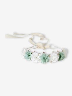 -Couronne de fleurs vert sauge