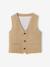 Veste garçon cérémonie sans manches en coton/ lin beige+beige clair+bleu+marine foncé+vert sauge - vertbaudet enfant 