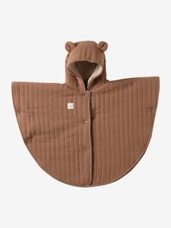 -Zachte babycape met oren