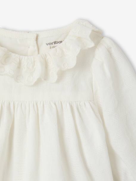 Ensemble robe bandeau écru - vertbaudet enfant 