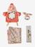 Valisette doudou personnalisable cocotte orange - vertbaudet enfant 