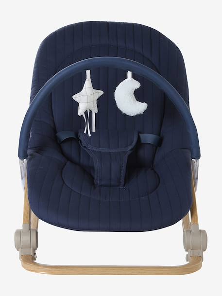 Transat avec arche Babydream beige imprimé+écru+gris/blanc+marine+tilleul - vertbaudet enfant 