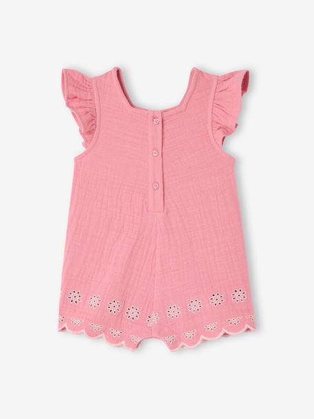 Combinaison courte bébé fille rose - vertbaudet enfant 