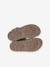 Sandales garçon textile scratchs kaki - vertbaudet enfant 