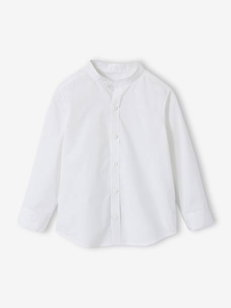 Ensemble céremonie chemise col Mao, veste et pantalon garçon beige+bleu ciel+vert d'eau - vertbaudet enfant 
