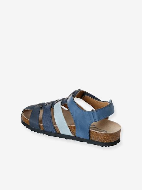 Sandale garçon scratch lot bleu - vertbaudet enfant 