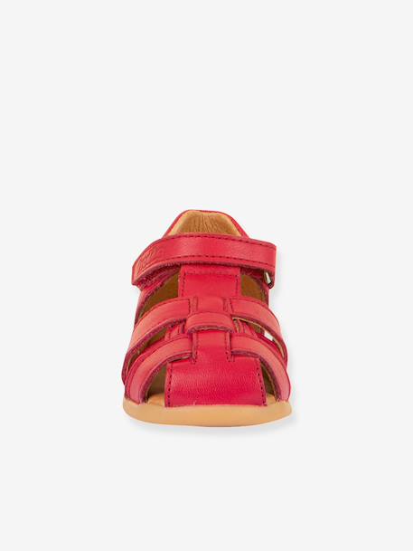 Gesloten sandalen voor kinderen DANY FRODDO bruin+marineblauw+rood - vertbaudet enfant 