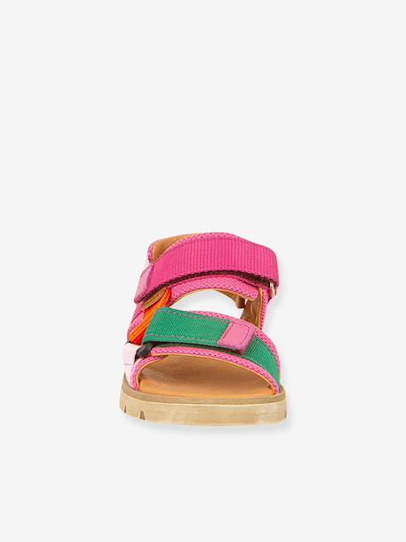 Sandalen met klittenband voor jongens KE FLASH FRODDO aqua+blauw+felblauw+fuchsia+marineblauw+meerkleurig+roze (poederkleur)+zwart - vertbaudet enfant 