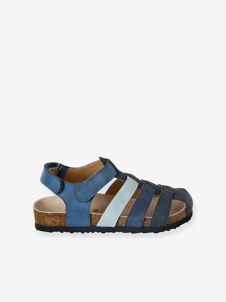 Sandale garçon scratch lot bleu - vertbaudet enfant 