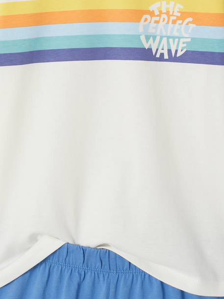 Lot 2 pyjashorts surf bleu ciel - vertbaudet enfant 