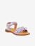 Sandales en cuir pour fille LORE FLOWERS froddo bleu+bleu foncé+blush+lavande+or+rose doré+rouge+tomette - vertbaudet enfant 