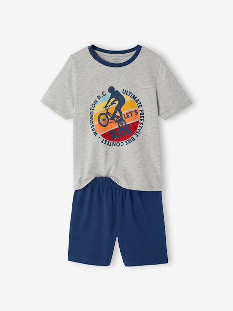 Set van 2 pyjamashorts oceaanblauw - vertbaudet enfant 