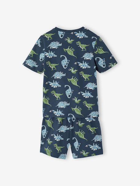 Set van 2 pyjamashorts dino nachtblauw - vertbaudet enfant 