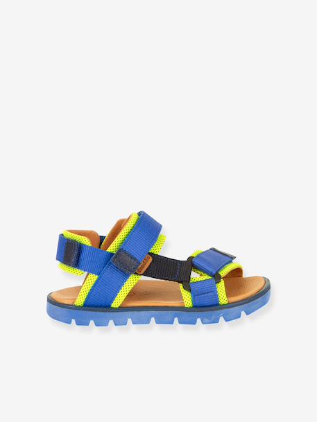 Sandalen met klittenband voor jongens KE FLASH FRODDO aqua+blauw+felblauw+fuchsia+marineblauw+meerkleurig+roze (poederkleur)+zwart - vertbaudet enfant 