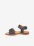Sandales en cuir pour fille LORE FLOWERS froddo bleu+bleu foncé+blush+lavande+or+rose doré+rouge+tomette - vertbaudet enfant 