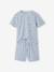 Set van 2 pyjamashorts surf hemelsblauw - vertbaudet enfant 