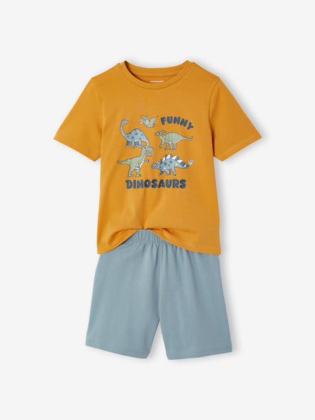 Set van 2 pyjamashorts dino nachtblauw - vertbaudet enfant 