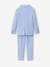 Ensemble céremonie chemise col Mao, veste et pantalon garçon beige+bleu ciel+vert d'eau - vertbaudet enfant 
