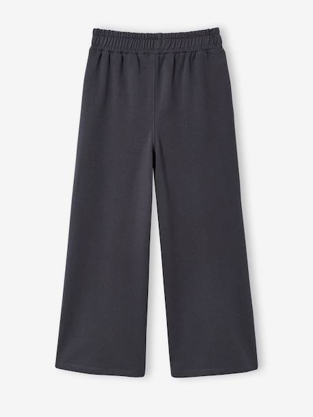 Pantalon large jogging anthracite - vertbaudet enfant 