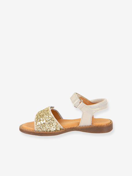 Sandales LORINE SPARKLE fille Froddo bleu foncé+doré+lavande - vertbaudet enfant 