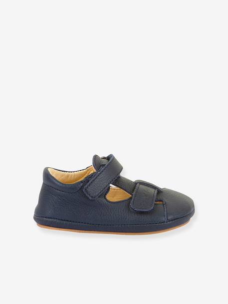 FRODDO sandalen barefoot voor babymeisjes donkerblauw+lichtroze. - vertbaudet enfant 