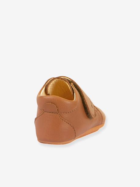 Chaussons en cuir bébé BASIC Froddo caramel - vertbaudet enfant 