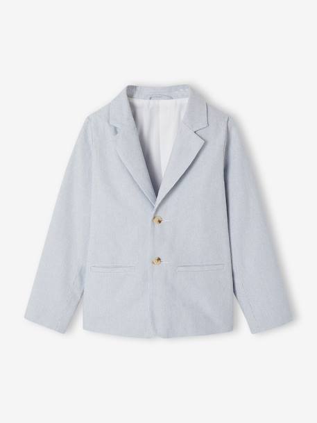 Ensemble cérémonie garçon 4 pièces bleu ciel - vertbaudet enfant 