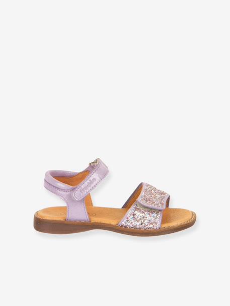 LORINE SPARKLE sandalen voor meisjes van FRODDO donkerblauw+goud+lavendel - vertbaudet enfant 