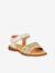 Sandales LORINE SPARKLE fille Froddo bleu foncé+doré+lavande - vertbaudet enfant 
