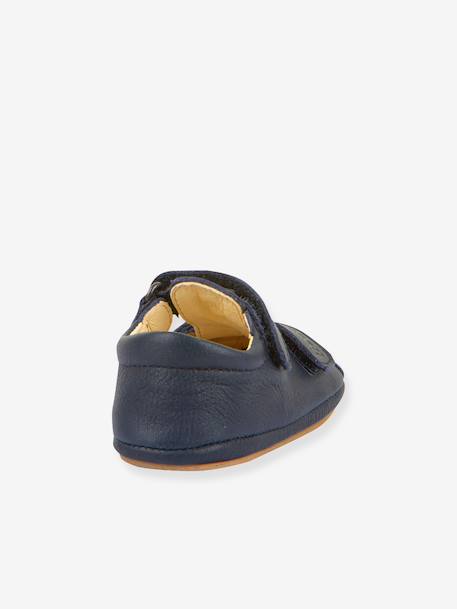 Sandales barefoot fille bébé Froddo bleu foncé+rose clair - vertbaudet enfant 
