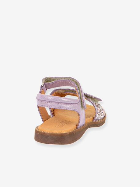 Sandales LORINE SPARKLE fille Froddo bleu foncé+doré+lavande - vertbaudet enfant 