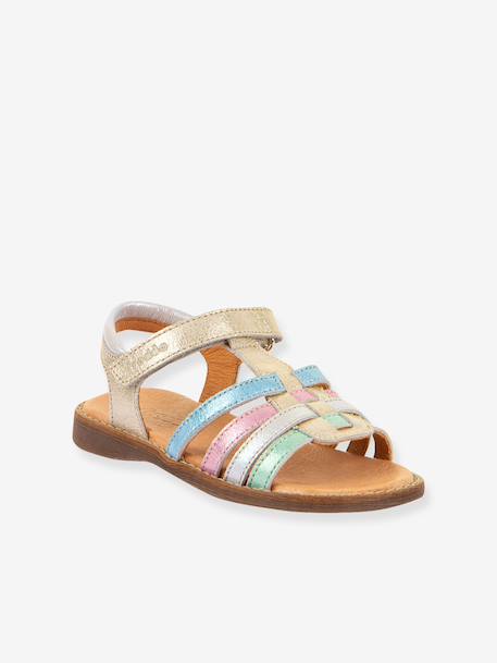 LORINE STRAPS sandalen voor meisjes FRODDO goud - vertbaudet enfant 