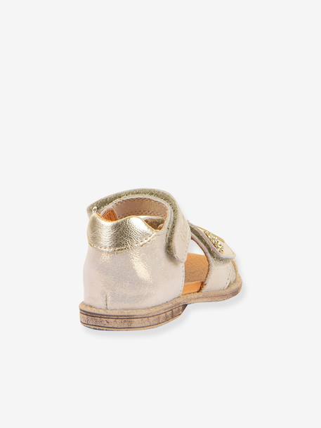 Sandalen CARLINA meisje baby FRODDO goud - vertbaudet enfant 