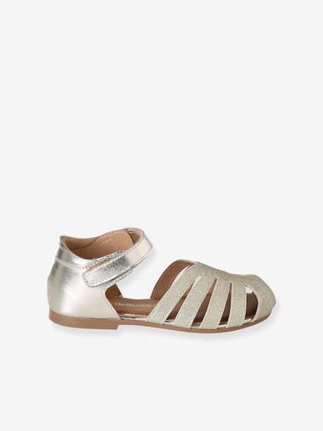 Ballerine fille strap or - vertbaudet enfant 
