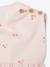 3-delige set met short, shirt en haarband ecru - vertbaudet enfant 