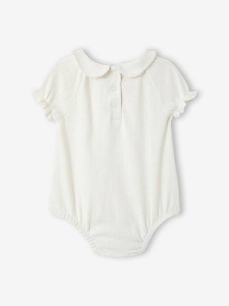 Coffret ensemble bébé fille 3 pièces écru - vertbaudet enfant 