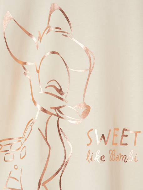 T-shirt manches courtes Bambi Disney écru - vertbaudet enfant 