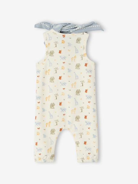Babyset combi bandanaslabbetje baby ecru - vertbaudet enfant 