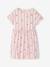 Comfortabele jersey jurk voor meisjes blauw, gestreept+roze, gestreept - vertbaudet enfant 