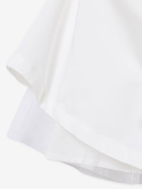 Robe de cérémonie motifs fleurs fille blanc+blanc imprimé+bleu clair+rose imprimé+rose pâle - vertbaudet enfant 