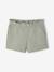 Set van 2 meisjesshorts blauwgroen+mandarijn+marineblauw - vertbaudet enfant 