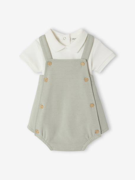 Bébé-Ensemble 2 pièces barboteuse body bébé