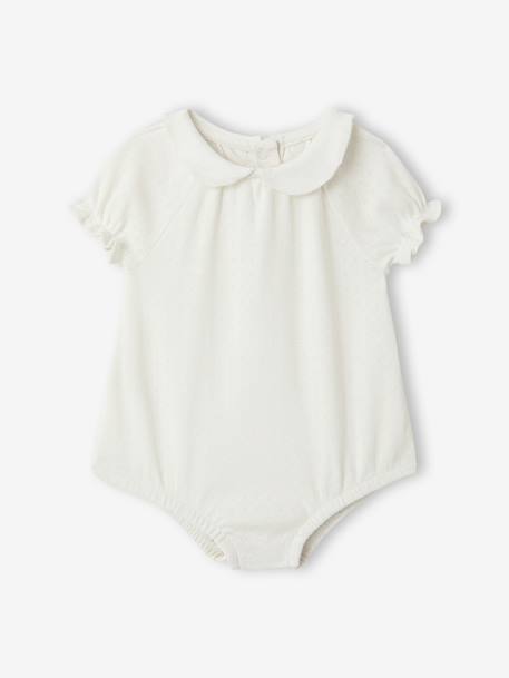 Coffret ensemble bébé fille 3 pièces écru - vertbaudet enfant 