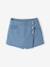 Jupe short fille rayée rayé bleu - vertbaudet enfant 